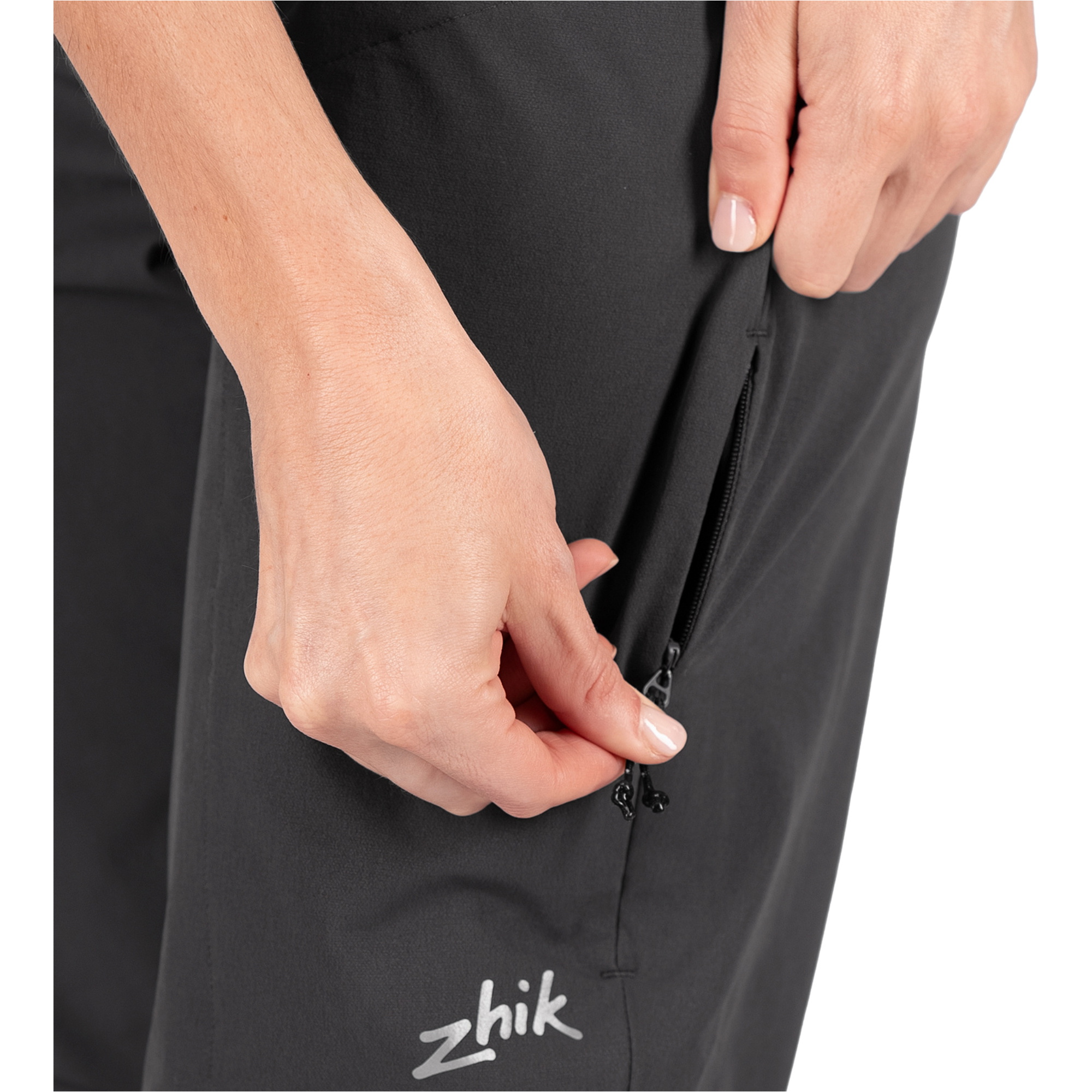 Zhik Womens Stretch Fast Dry Deck Pant PNT-0275-W-DGY - Dark Grey